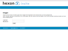 Tablet Screenshot of hexon-insite.nl